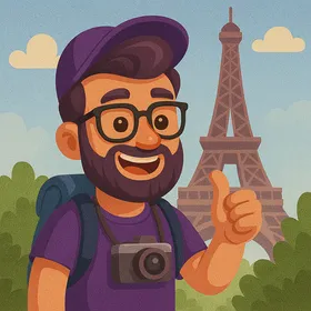 Phill de viaje en París